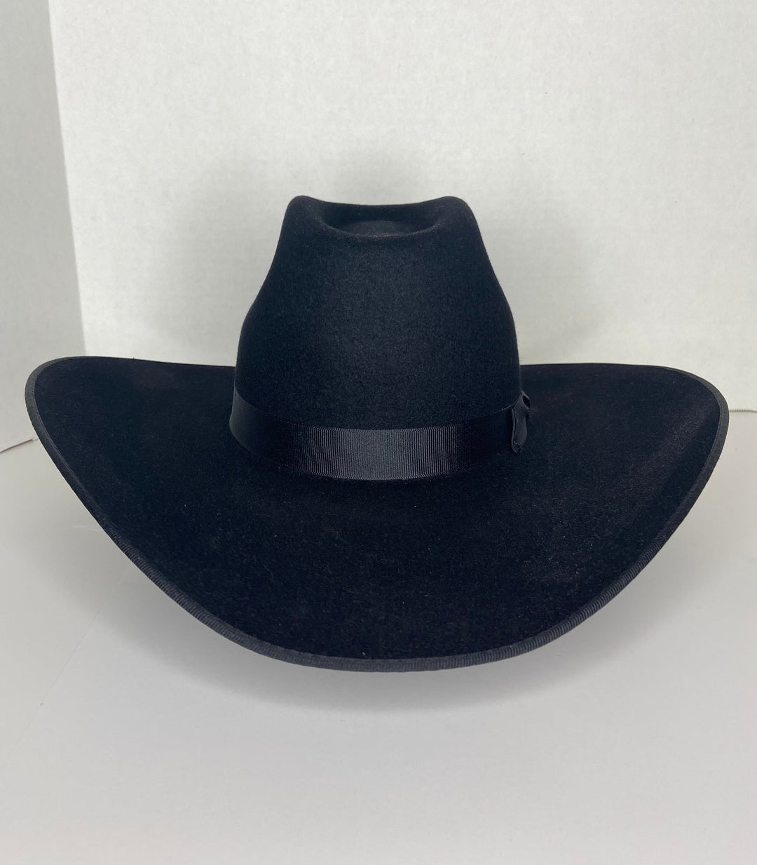 SERRATELLI 6X CATT6 BRICK BLACK FELT HAT