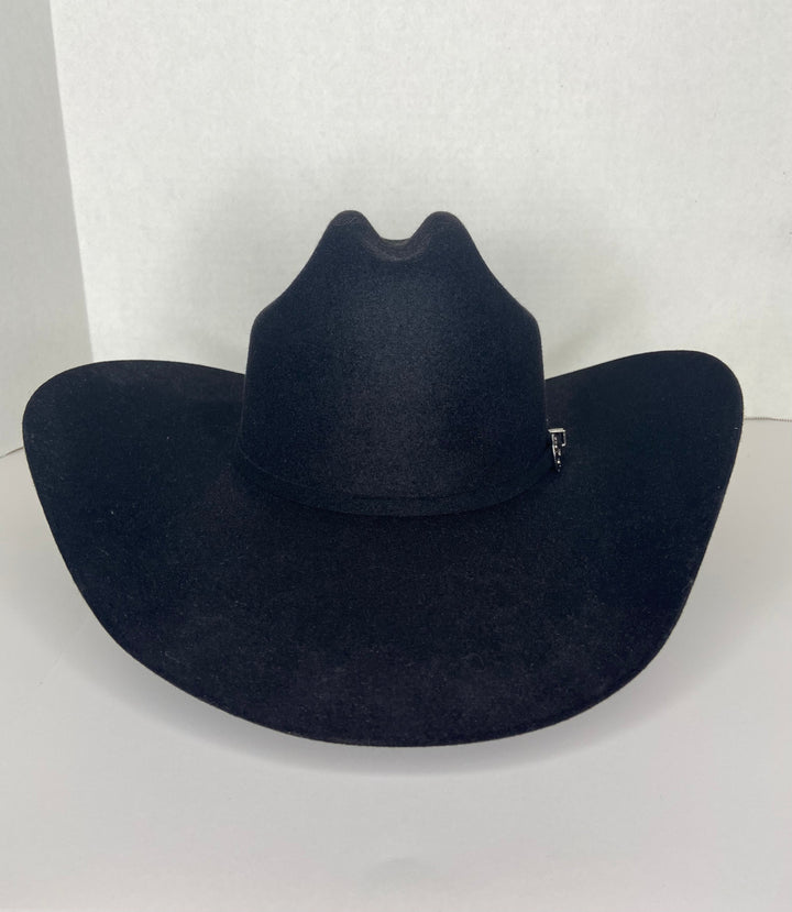 SERRATELLI 6X LATIGO BLACK FELT HAT