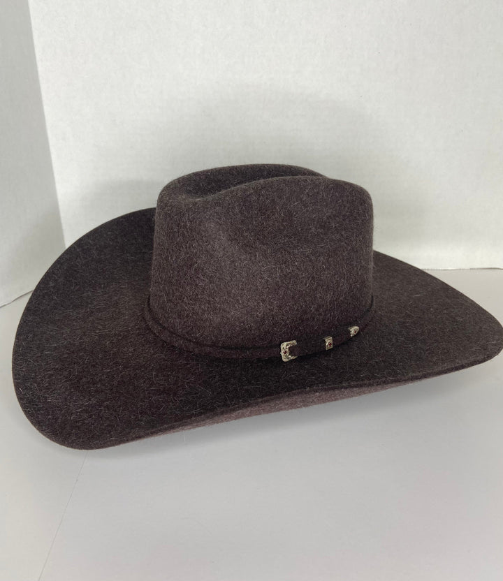 SERRATELLI 8X GREATWOOD HICKORY TWEED FELT HAT