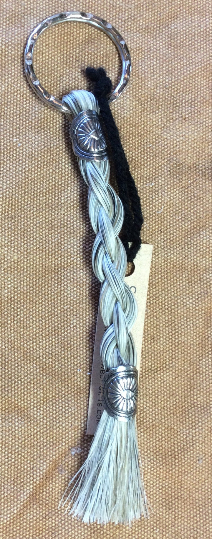 Keychain with Horse Hair Solid