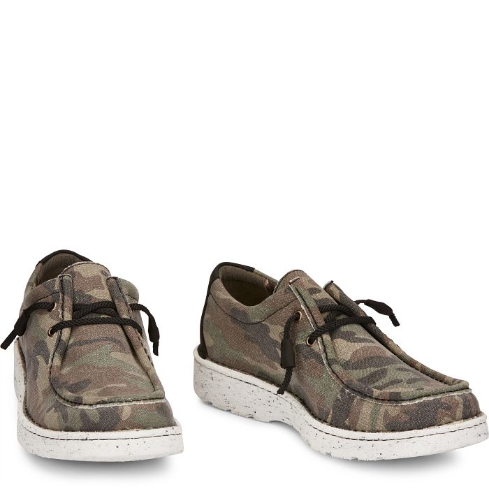 JUSTIN MEN'S HAZER CASUAL SHOE in CAMO