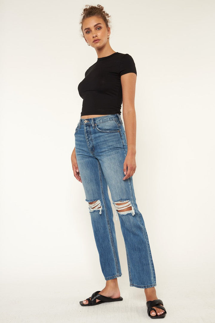 KANCAN DIXON ULTRA HIGH RISE 90'S BOYFRIEND JEANS