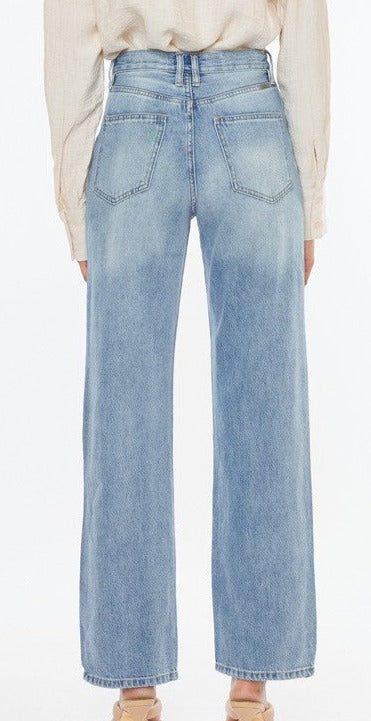 KANCAN WANDA ULTRA HIGH RISE 90'S STRAIGHT LEG JEANS