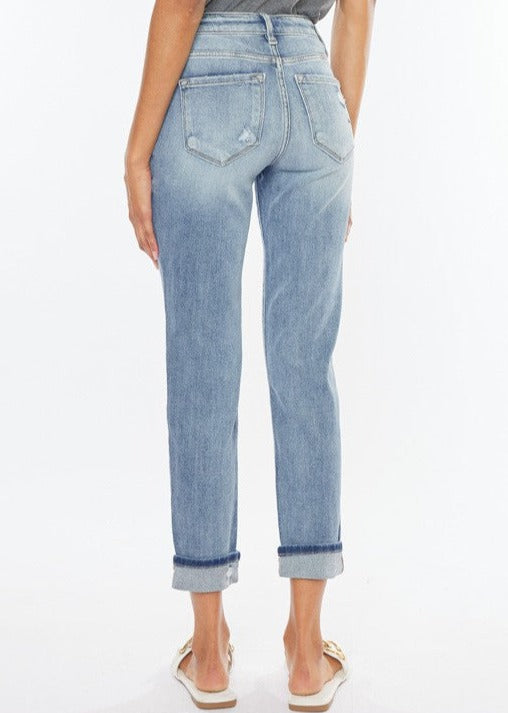 KANCAN REMIO HIGH RISE MOM JEANS