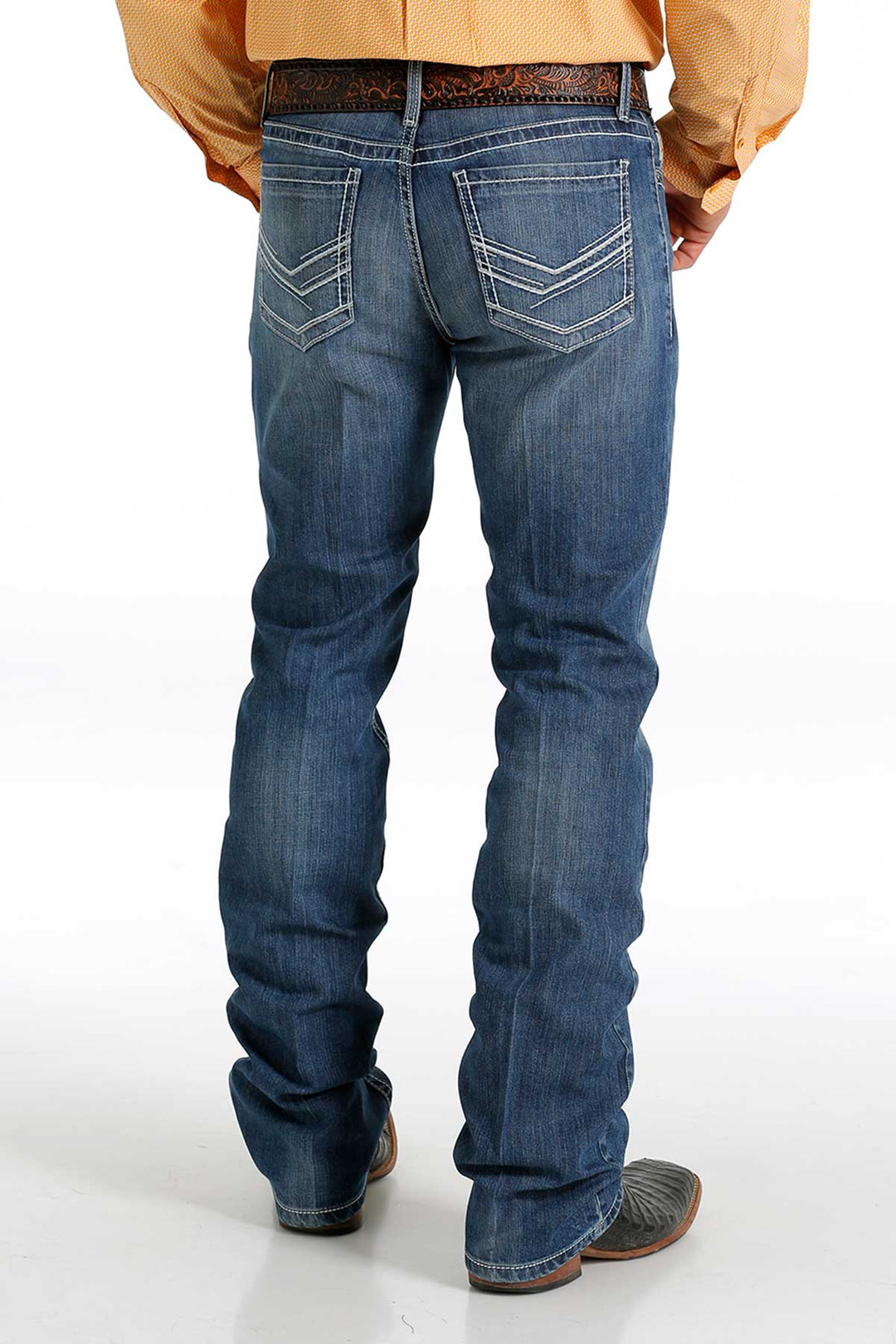 CINCH MEN'S SLIM FIT IAN - MEDIUM STONEWASH