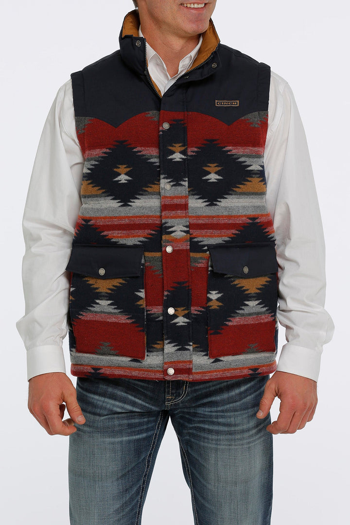 CINCH MEN'S QUILTED VEST -- BLUE