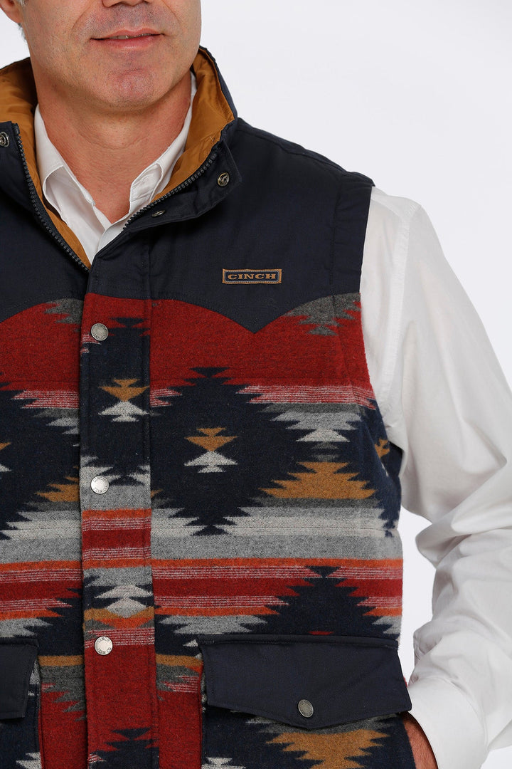 CINCH MEN'S QUILTED VEST -- BLUE