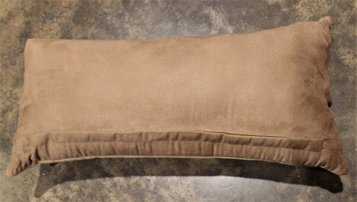 NATURAL HAIRLESS COWHIDE LUMBAR PILLOW