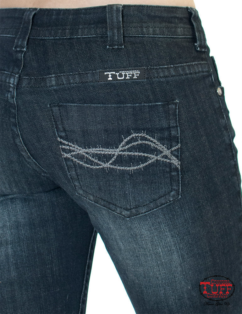 Cowgirl Tuff "Forever Tuff"  Bootcut Jeans