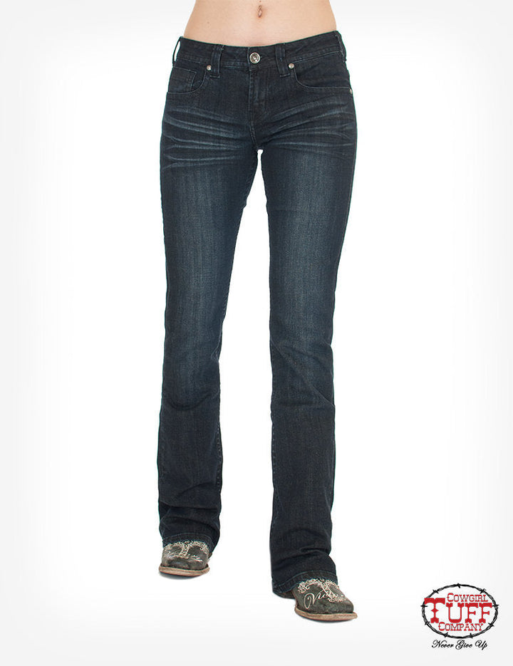 Cowgirl Tuff "Forever Tuff"  Bootcut Jeans