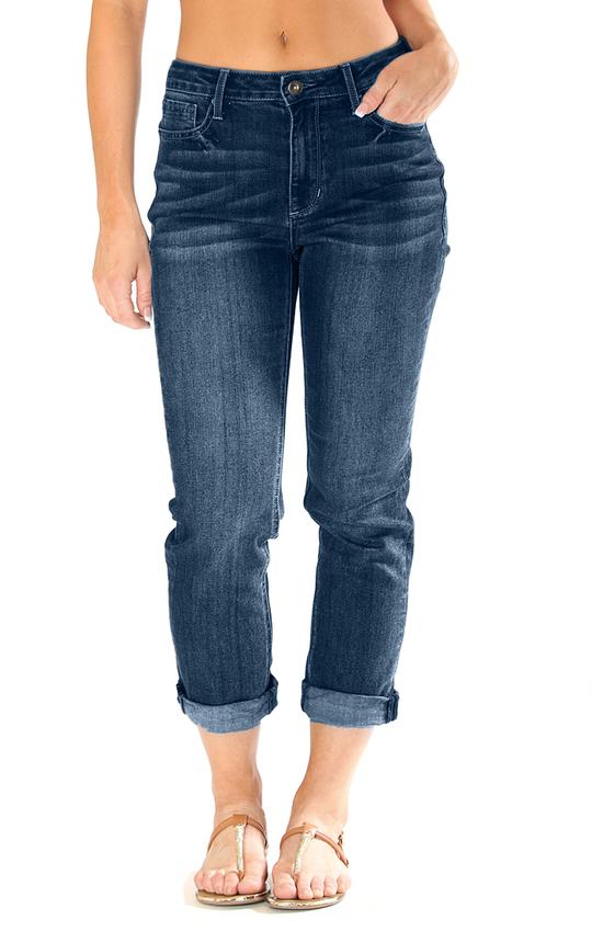 Grace in LA Women's Jelina Girlfriend High Rise Jean