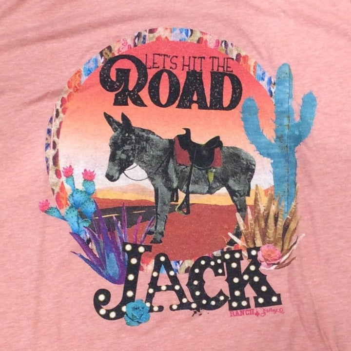 Let's Hit the Road Jack Tee Shirt - Sunset