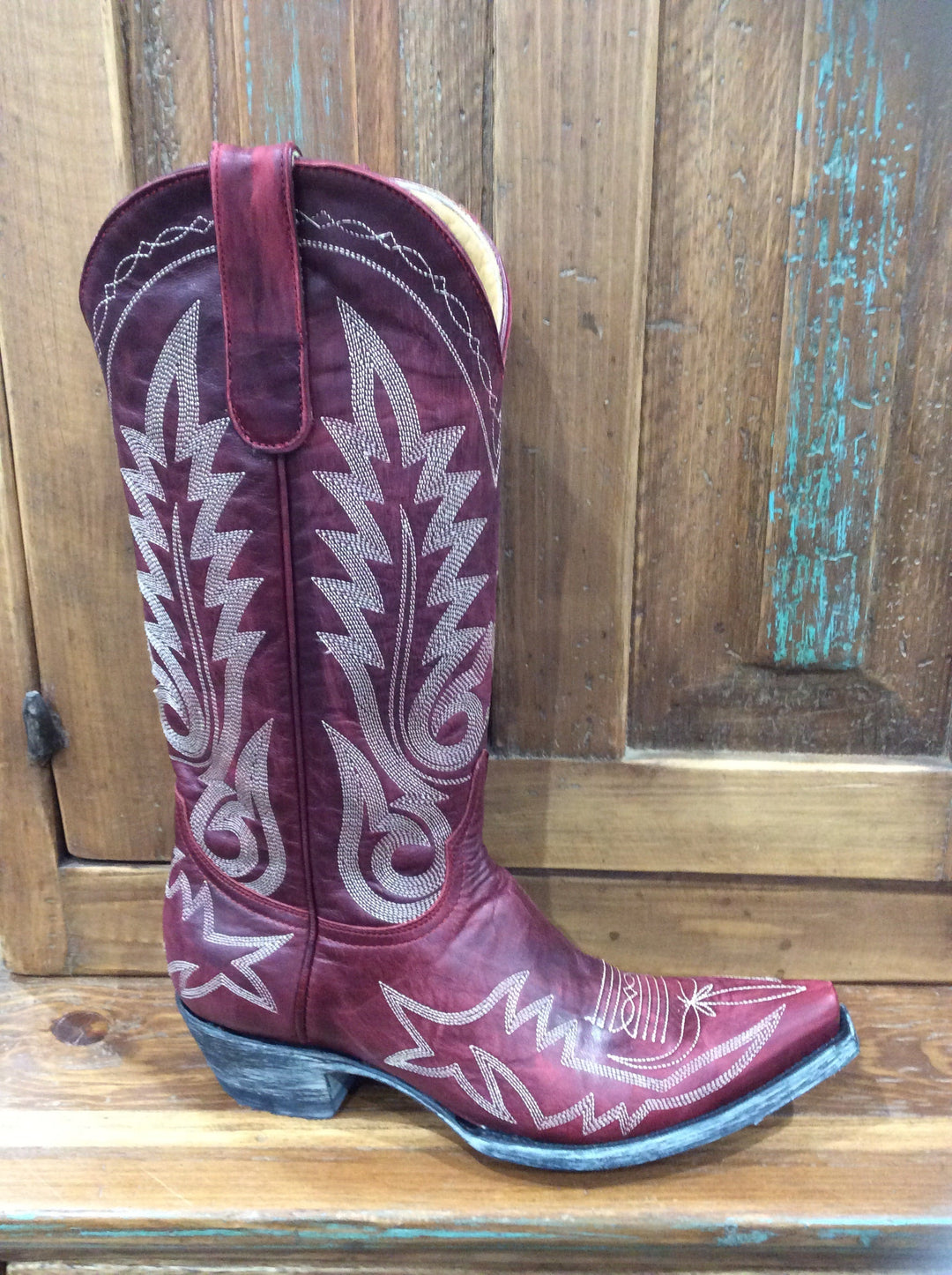 OLD GRINGO "NEVADA" RED LADIES BOOTS