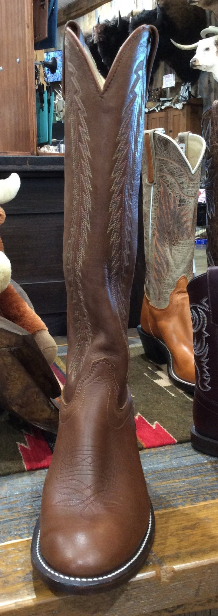 Brown Mule Chestnut Remuda Boot