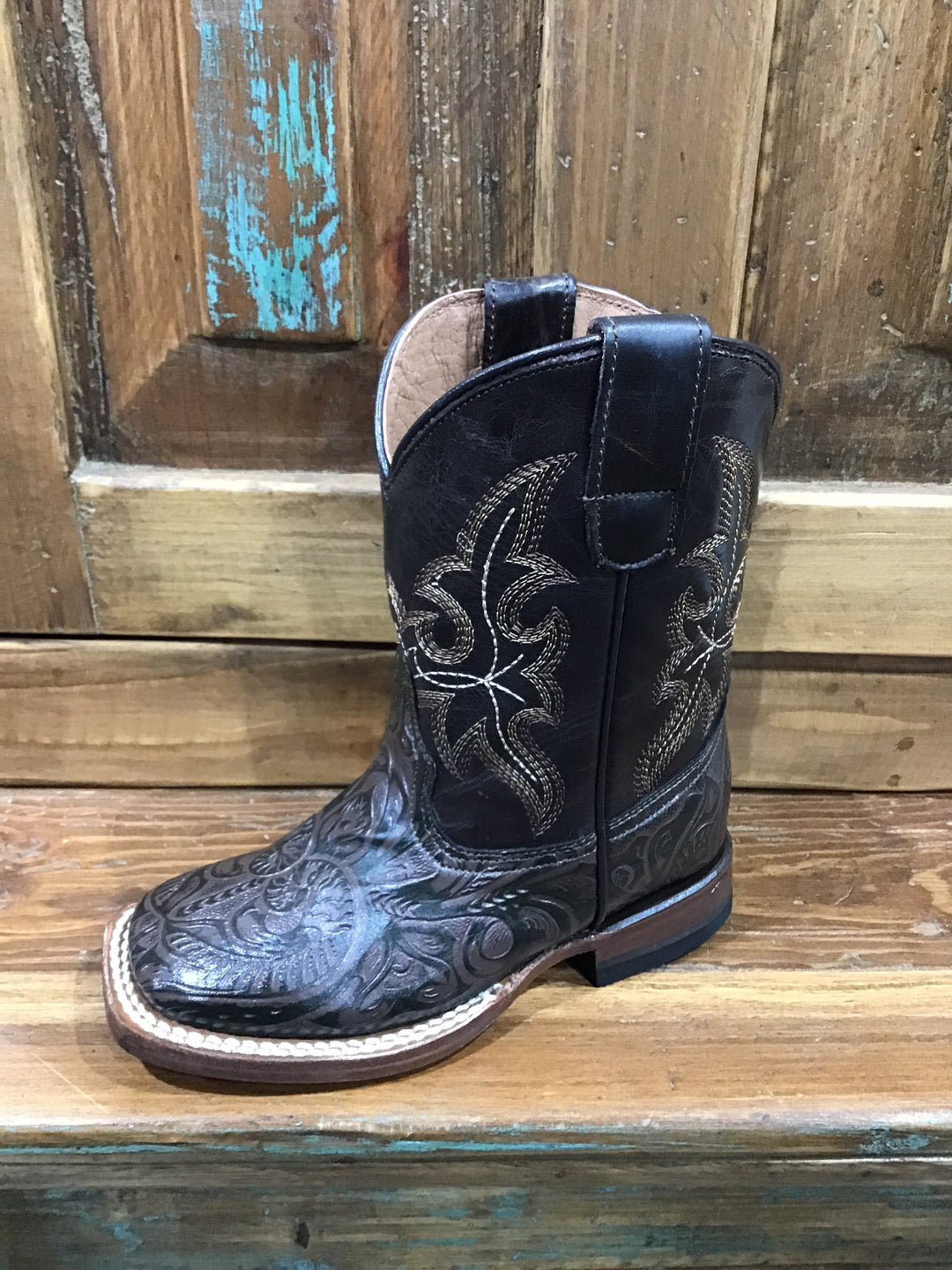 TANNER MARK BOYS TOOLED BOOT