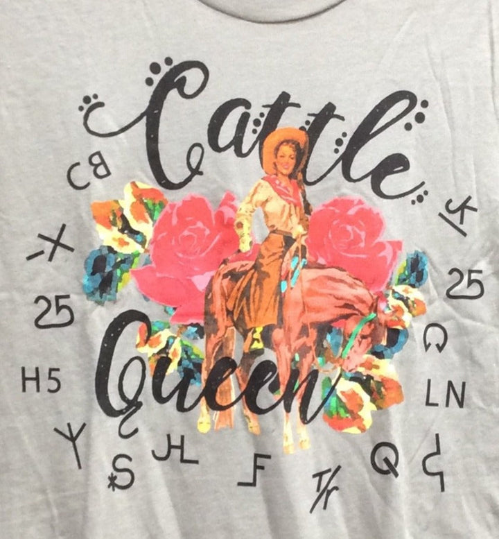 RODEO QUINCY CATTLE QUEEN TEE