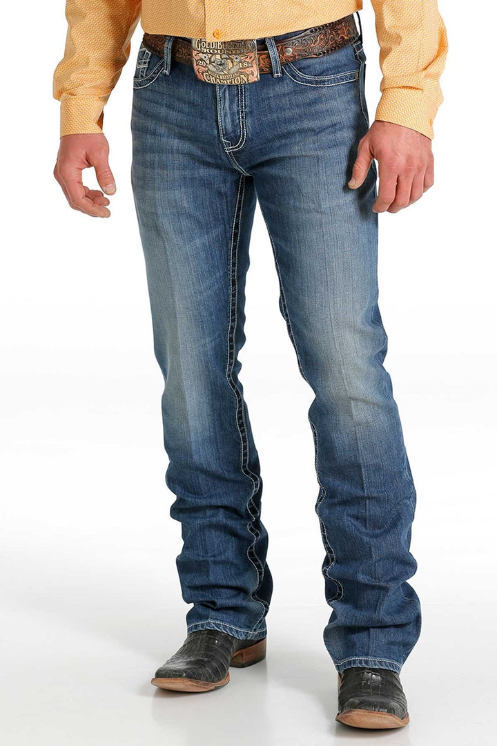 CINCH MEN'S SLIM FIT IAN - MEDIUM STONEWASH