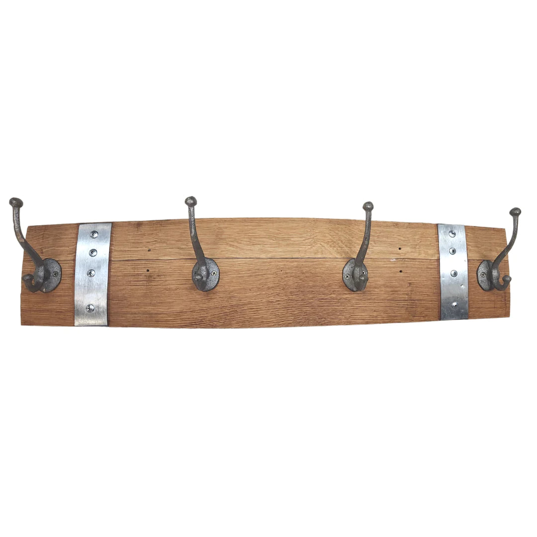 Stave Rack Silver Hooks