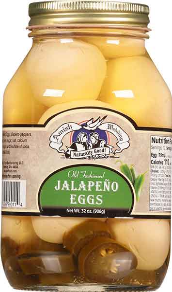 Pickled Jalapeño Eggs 32oz
