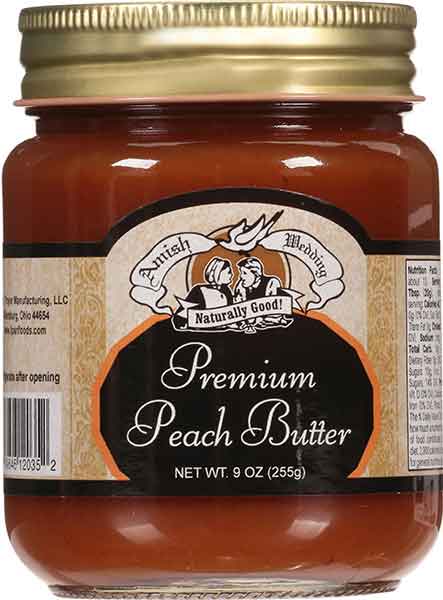 Premium Peach Butter 9oz