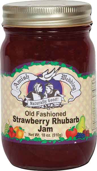 Strawberry Rhubarb Jam 18oz