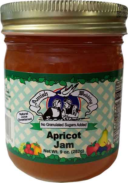 Apricot Jam No Sugar Added 9oz