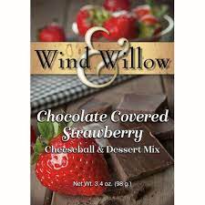 Chocolate Covered Strawberry Cheeseball Dessert Mix