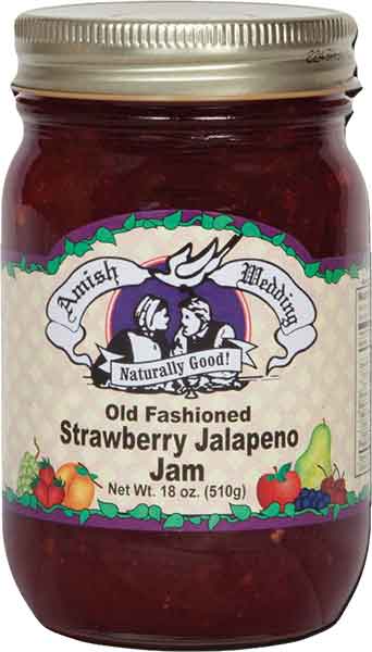 Strawberry Jalapeño Jam 18oz