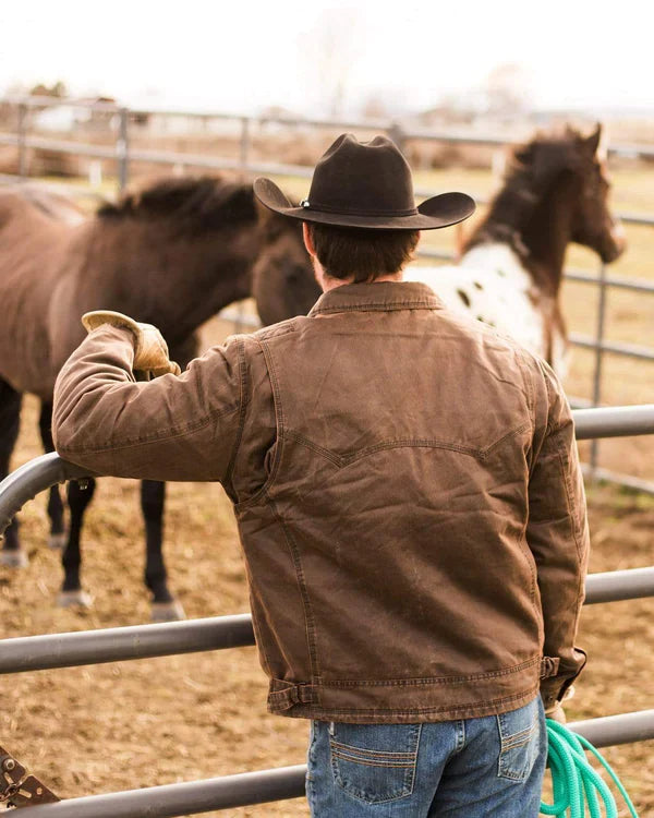 Outback Trading Co. Landsman Jacket in Brown