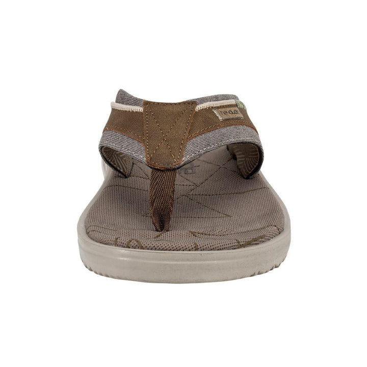 HEY DUDE SAMI FREE BROWN MEN'S SANDAL