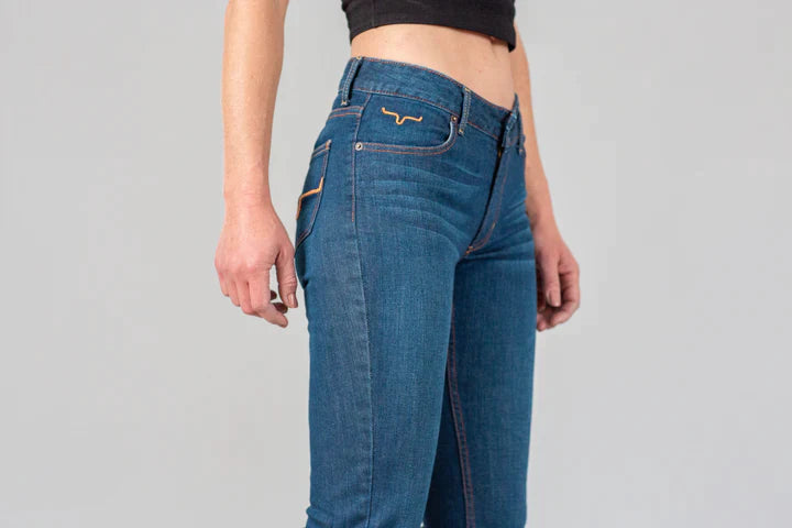 KIMES RANCH "LOLA RAW" JEANS