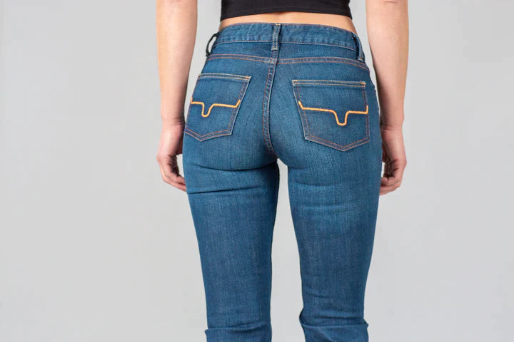 KIMES RANCH "LOLA RAW" JEANS