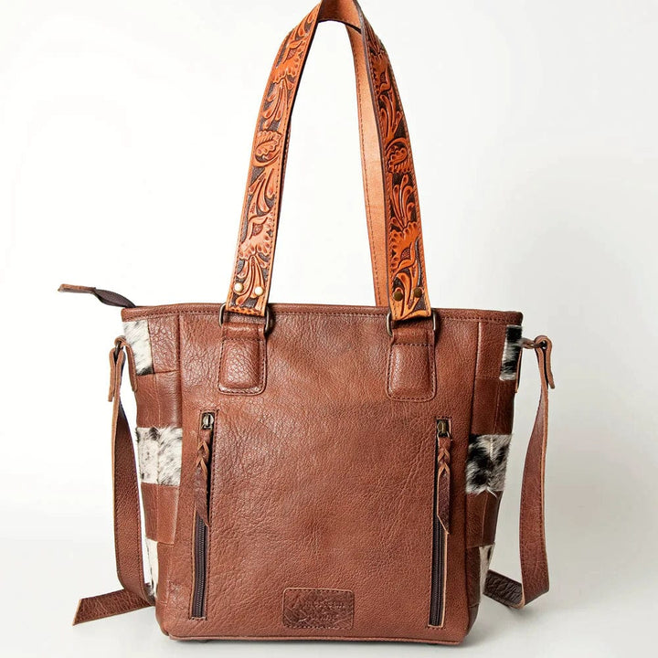 AMERICAN DARLING LARGE CONCEALED COWHIDE LEATHER TOTE